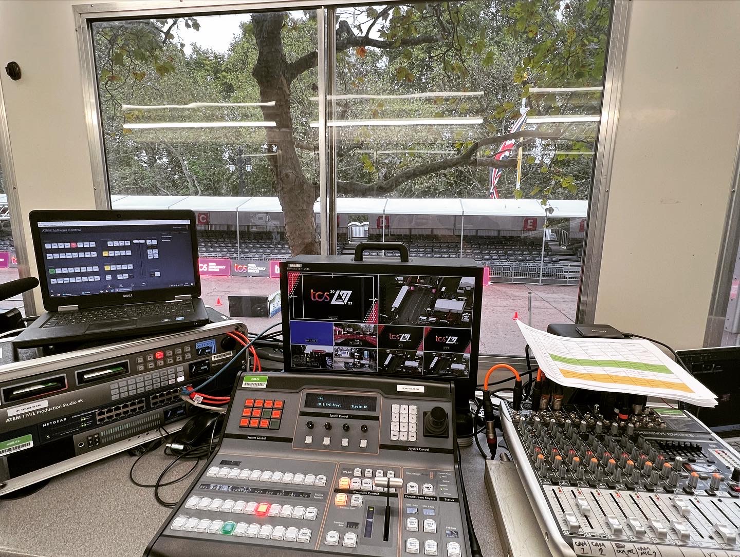 ATEM live production control position